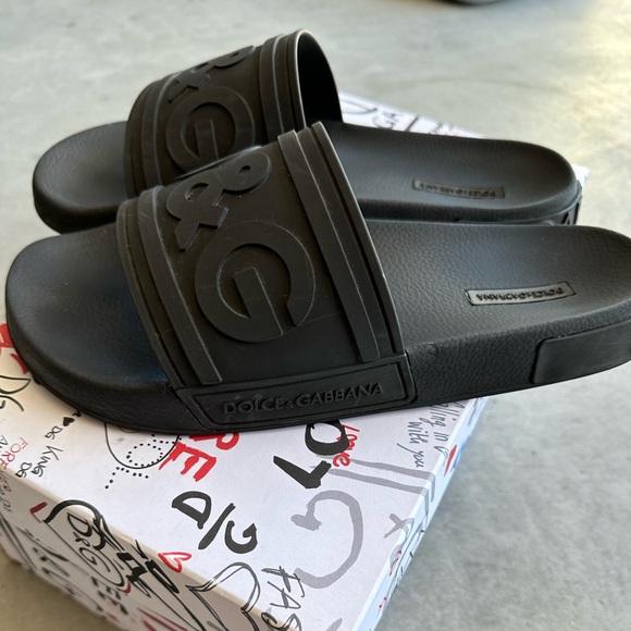 Dolce & Gabanna Mens Slides - Picture 1 of 5